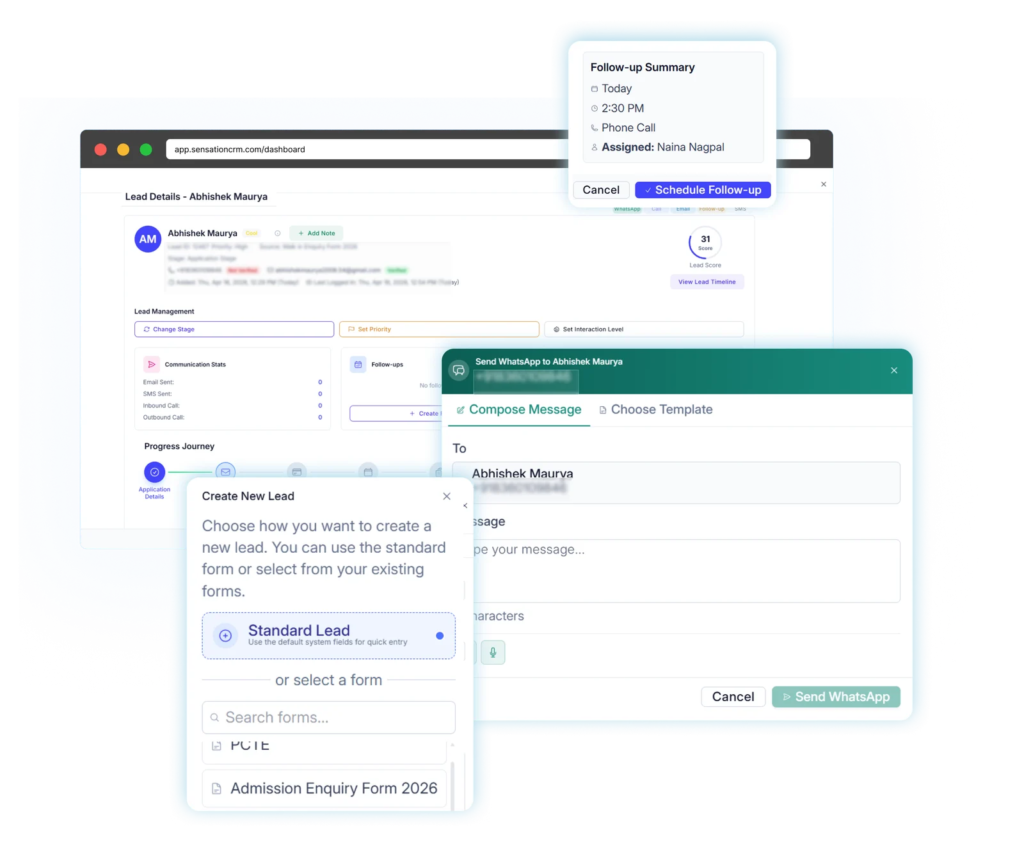 lead management data